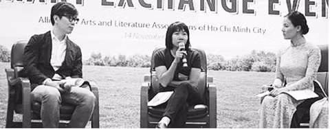 Gặp gỡ Văn chương Việt - Hàn tại TP Hồ Chí Minh.
