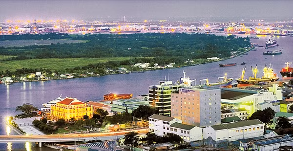 Bến Nhà Rồng (TP Hồ Chí Minh) - nơi Bác Hồ ra đi tìm đường cứu nước.                                   Ảnh: Phạm Xuân Vinh