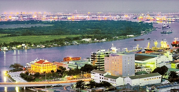 Bến Nhà Rồng (TP Hồ Chí Minh) - nơi Bác Hồ ra đi tìm đường cứu nước.                                   Ảnh: Phạm Xuân Vinh