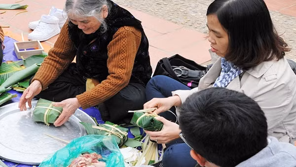 Phong tục Tết cổ truyền. Ảnh: NG.ANH