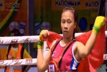 Bùi Thị Quỳnh bất ngờ giành vàng.