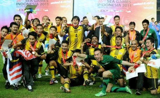 Đội U-23 Malaysia vô địch SEA Games 26.
