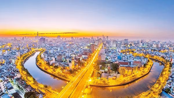 Một góc TP Hồ Chí Minh hôm nay. Ảnh: KIM PHƯƠNG