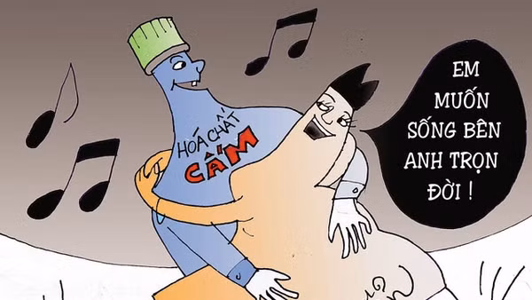 Tranh của họa sĩ Duy Liên