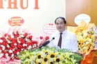 Bí thư Tỉnh ủy Trịnh Xuân Trường phát biểu chỉ đạo đại hội. (Ảnh: THANH SƠN)
