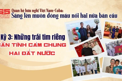 Việt Nam-Cuba: Những trái tim riêng gắn tình cảm chung hai đất nước
