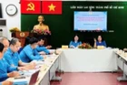 Quang cảnh buổi làm việc. (Ảnh: VƯƠNG LÊ)