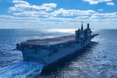 [Video] Trung Quốc thử nghiệm thành công tàu tấn công đổ bộ thế hệ mới