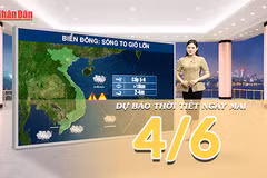 [Video] Dự báo thời tiết đêm nay và ngày mai ngày 4/6/2026: Bắc Bộ hạ nhiệt, Trung Bộ có nắng nóng gay gắt