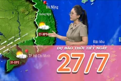 [Video] Dự báo thời tiết ngày 27/7/2025: Trung Bộ tiếp tục mưa dông