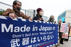 [Video] Biểu tình tại Nhật Bản phản đối kế hoạch xuất khẩu vũ khí 