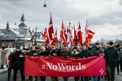 [Video] Cựu chiến binh Đan Mạch tuần hành phản đối Tổng thống Mỹ D. Trump