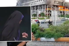 [Video] Đài truyền hình Iran trúng bom của Israel khi đang lên sóng trực tiếp 