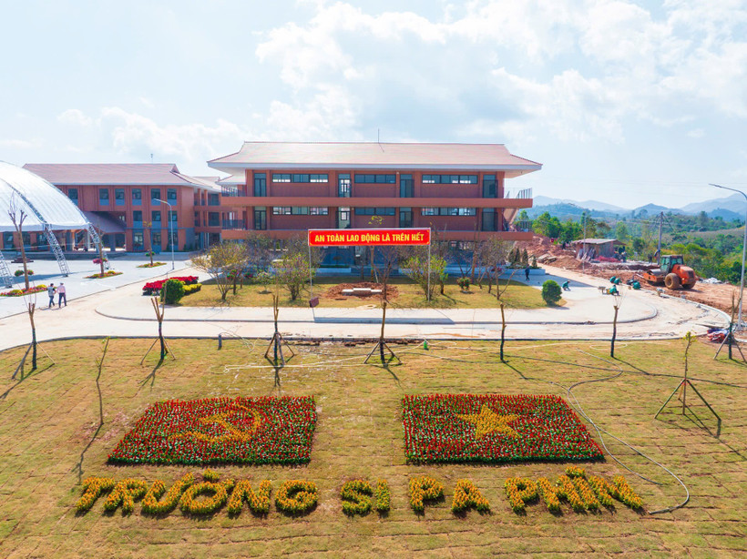 Trường phổ thông nội trú liên cấp Si Pa Phìn, Điện Biên (Ảnh: VĂN TOẢN)