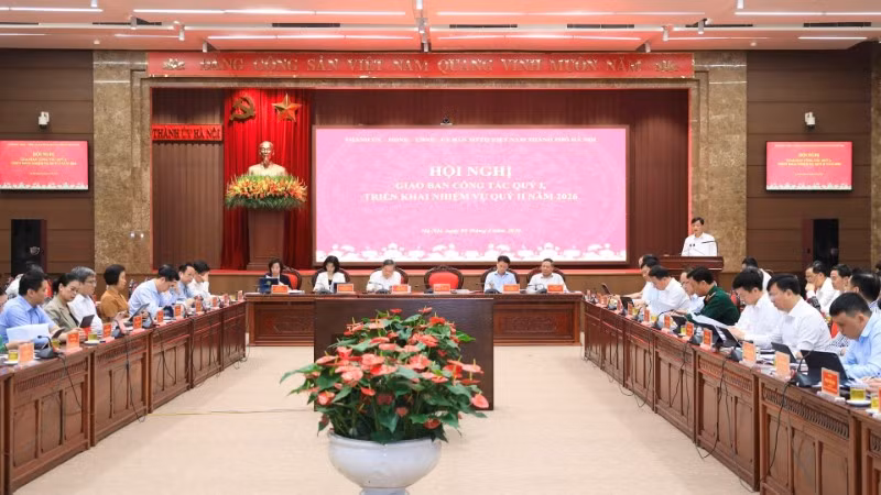 Quang cảnh hội nghị chiều 2/4.