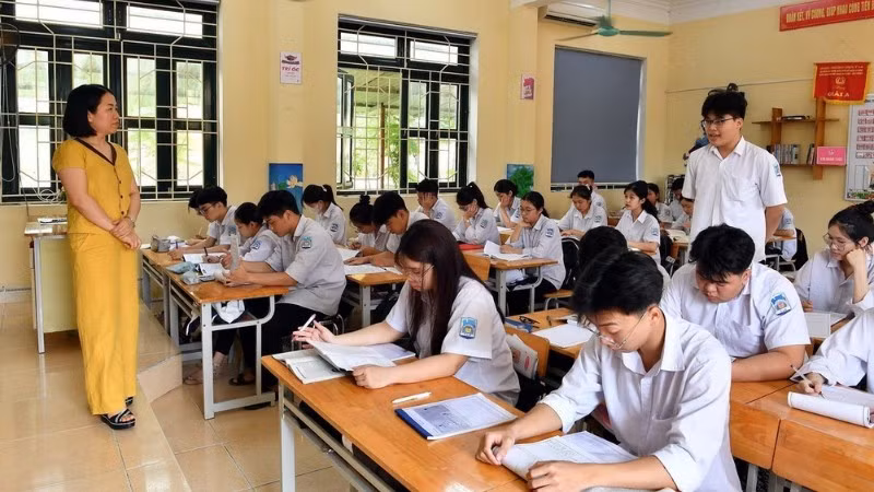 Nhà giáo được hưởng nhiều chính sách hỗ trợ từ 1/1/2026, theo Luật Nhà giáo 2025. (Ảnh: TTXVN)