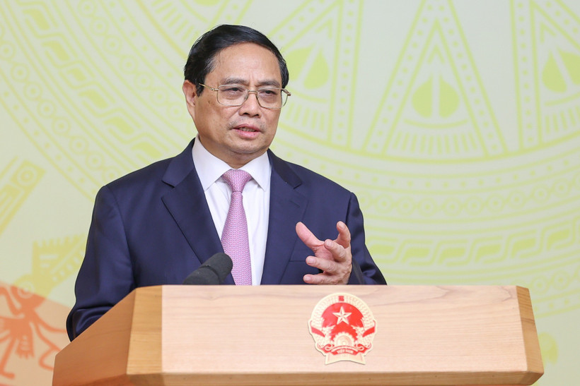 Thủ tướng Phạm Minh Chính quyết định thành lập 8 tổ công tác tháo gỡ vướng mắc, thúc đẩy tăng trưởng và giải ngân đầu tư công. (Ảnh: VGP)
