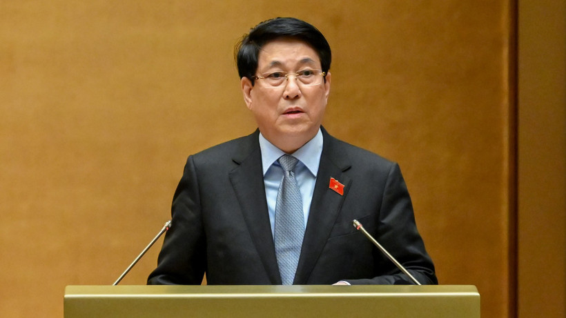 Chủ tịch nước Lương Cường. (Ảnh: DUY LINH)