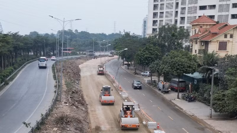 Dự án mở các đường nhánh kết nối đường ngõ 15 Ngọc Hồi với cao tốc Pháp Vân-Cầu Giẽ.