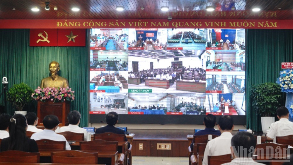 168 phường, xã, đặc khu tại Thành phố Hồ Chí Minh đã vận hành thử nghiệm thông suốt các hệ thống, sẵn sàng cho vận hành chính thức. (Ảnh: THẾ ANH)