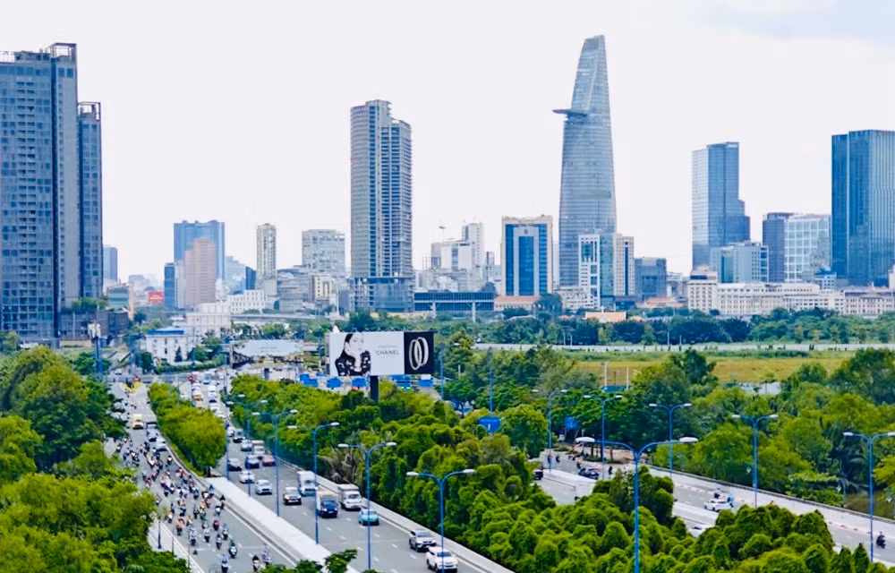 Một góc Thành phố Hồ Chí Minh.
