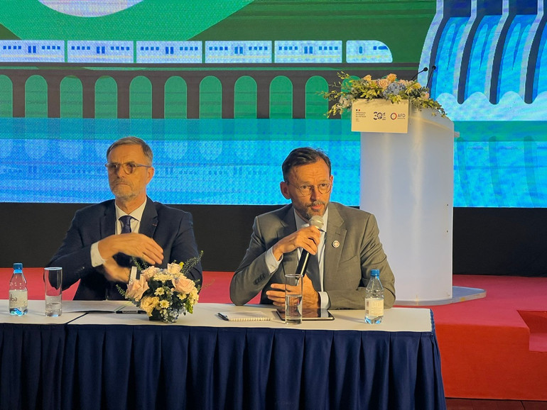 Ông Julien Seillan, Giám đốc quốc gia AFD tại Việt Nam tin tưởng AFD sẽ tiếp tục đồng hành cùng Việt Nam trong kỷ nguyên mới. e388afc25339de678728-1.jpg
