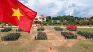 Hình ảnh trong bộ phim "Vì họ là người lính" do Điện ảnh Quân đội nhân dân sản xuất năm 2024 đã đoạt nhiều giải thưởng uy tín.