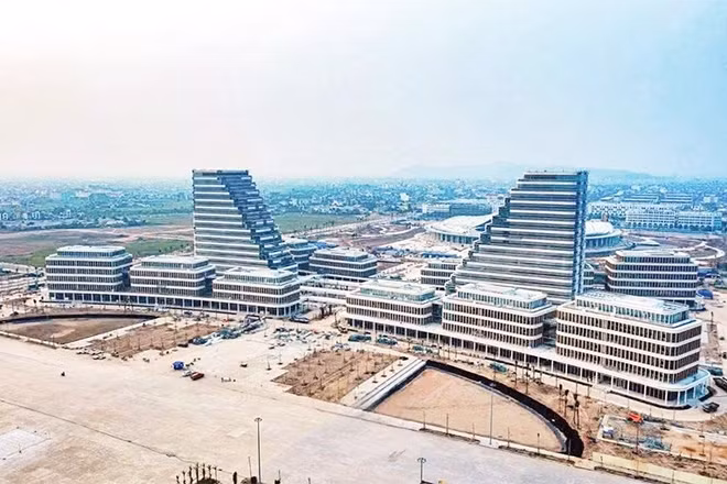 Trung tâm Chính trị - Hành chính thành phố Hải Phòng mới.