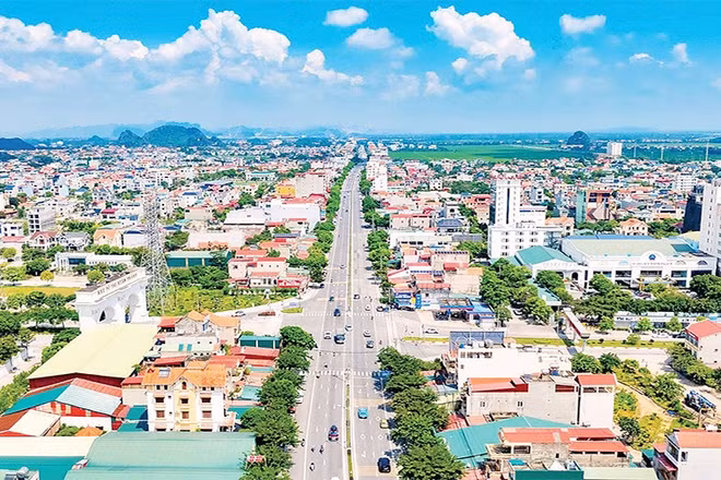 Một góc phường Hoa Lư, tỉnh Ninh Bình.