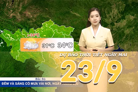 [Video] Dự báo thời tiết đêm nay và ngày mai 23/9/2026: Mưa dông bao trùm Trung Bộ và Nam Bộ, cảnh báo nguy cơ mưa với cường độ lớn 