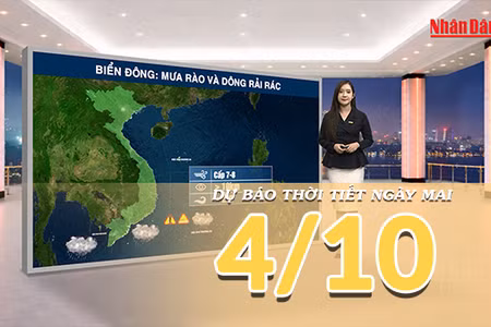 [Video] Dự báo thời tiết đêm nay và ngày mai 4/10/2026: Không khí lạnh tăng cường, Bắc Bộ chuyển lạnh từ đêm mai 
