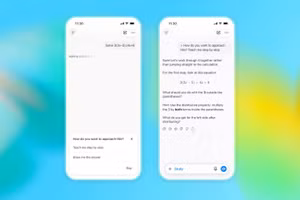 Phiên bản ChatGPT dành cho thanh thiếu niên chỉ đóng vai trò là "gia sư" hướng dẫn các em học sinh trong học tập. (Ảnh: OpenAI)
