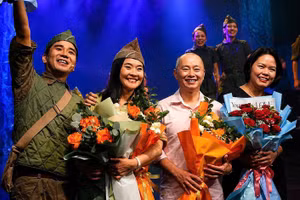 Đại tá, nhạc sĩ An Hiếu, Phó Giám đốc Dàn nhạc Giao hưởng Quân đội, trường Đại học Văn hóa nghệ thuật Quân đội. (Ảnh nhân vật cung cấp)