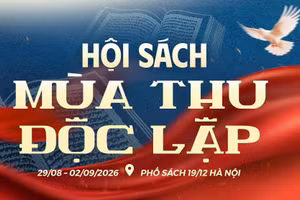 Hội sách Mùa Thu độc lập 2026 sẽ diễn ra từ ngày 29/8 đến hết ngày 2/9. (Ảnh: Ban tổ chức)