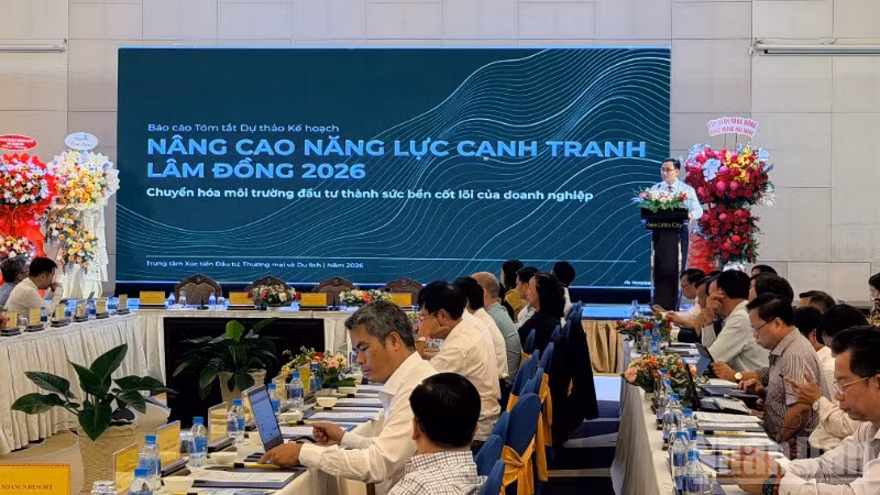 Quang cảnh hội nghị.
