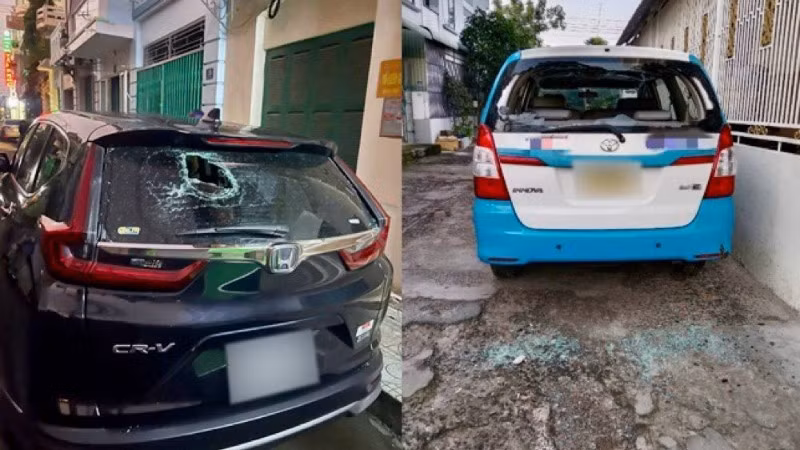 Hiện trường vụ việc.