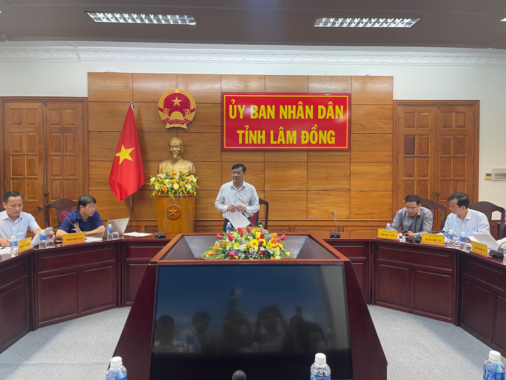 Ông Lê Trọng Yên, Phó Chủ tịch Ủy ban nhân dân tỉnh Lâm Đồng phát biểu. img-0652.jpg