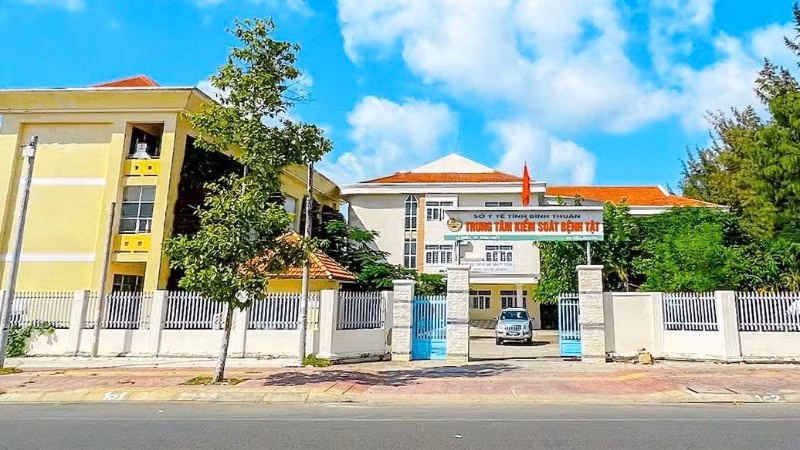 Trung tâm Kiểm soát bệnh tật tỉnh Bình Thuận.