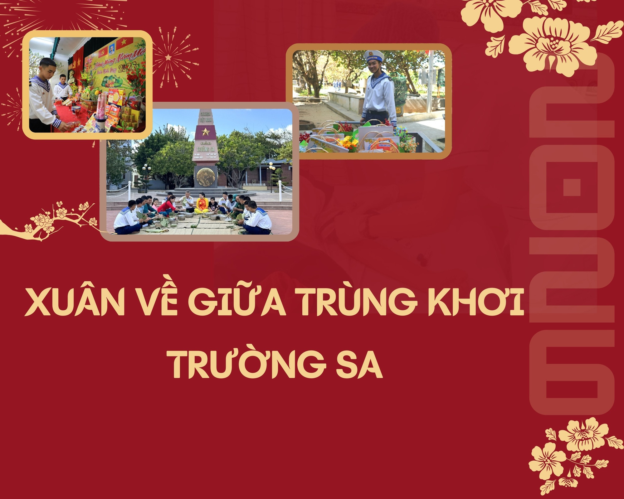 Xuân về giữa trùng khơi Trường Sa