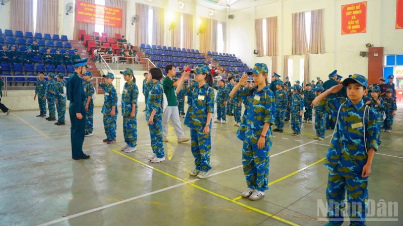 Trại hè 'Chiến sĩ Gen Alpha 2026' giúp thiếu nhi rèn kỹ năng sống