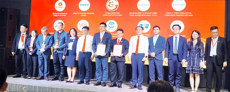 Thành phố Hồ Chí Minh vừa tổ chức ra mắt Quỹ đầu tư mạo hiểm (Ảnh VÕ LÊ)