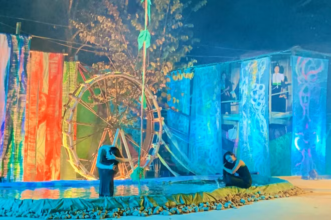 Một cảnh trong show diễn. (Ảnh: Ban tổ chức)