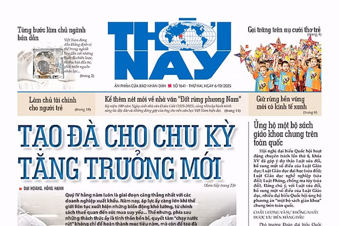 Đón đọc Thời Nay số 1641, phát hành thứ hai, ngày 6/10