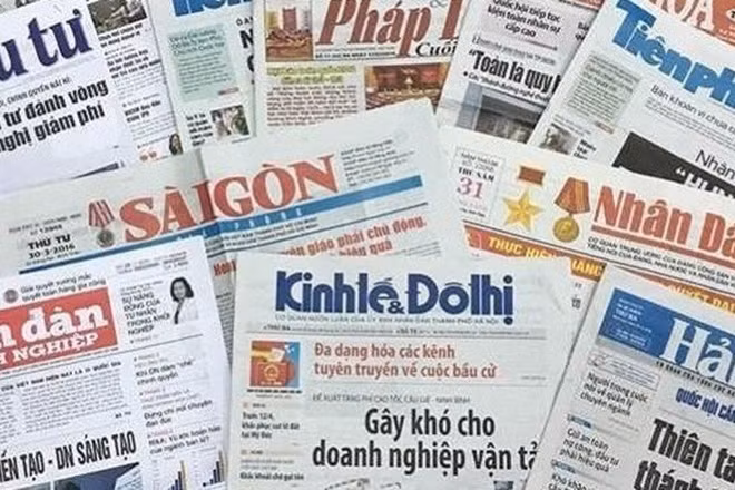 Báo chí đóng vai trò quan trọng trong công tác truyền thông chính sách. (Ảnh có tính minh hoạ)