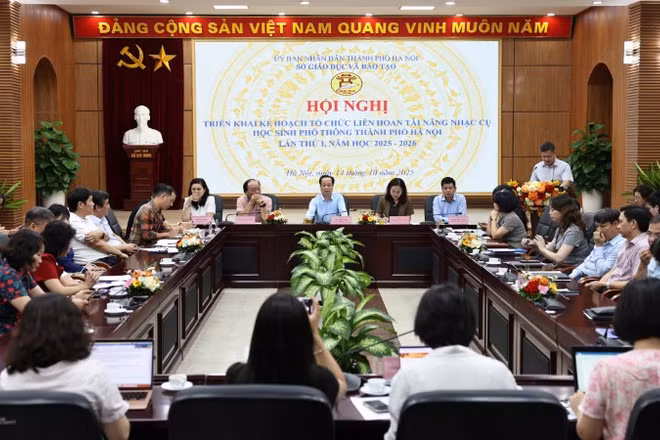 Quang cảnh hội nghị. (Ảnh: THANH TÙNG)