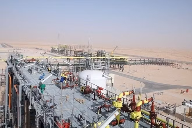 Nhà máy xử lý tại dự án khai thác mỏ Bir Seba, biểu tượng hợp tác Việt Nam-Algeria.