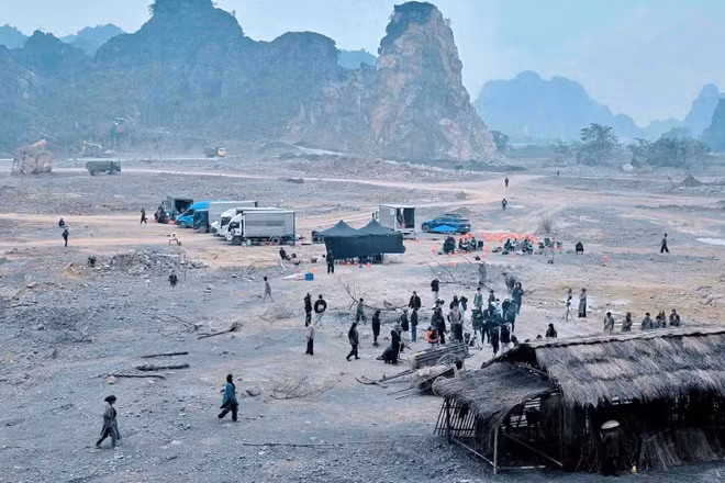 Bối cảnh phim được ghi hình tại Ninh Bình. (Ảnh: Đoàn làm phim cung cấp)