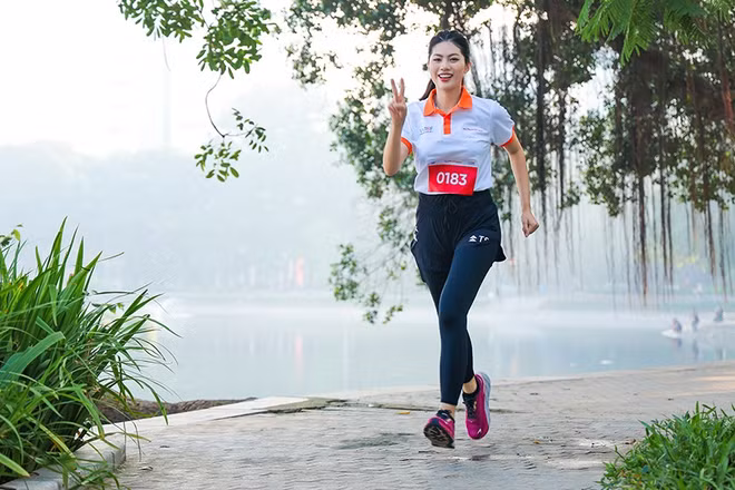 Hoa khôi Vũ Hương Giang. (Ảnh: NVCC)