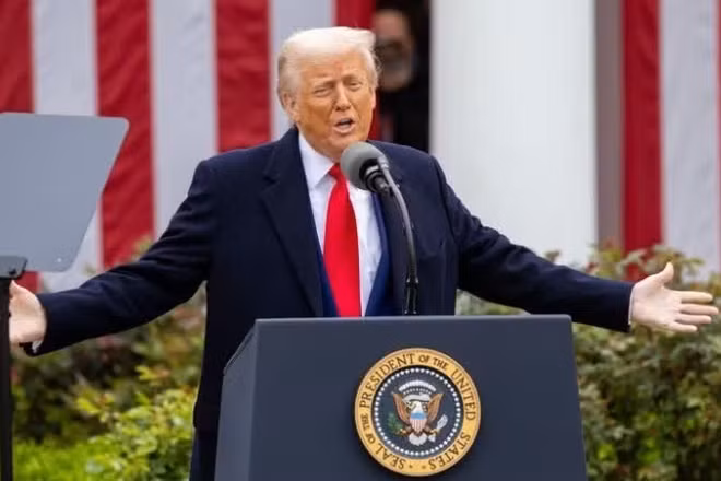 Tổng thống Mỹ Donald Trump. (Ảnh: THX/TTXVN)