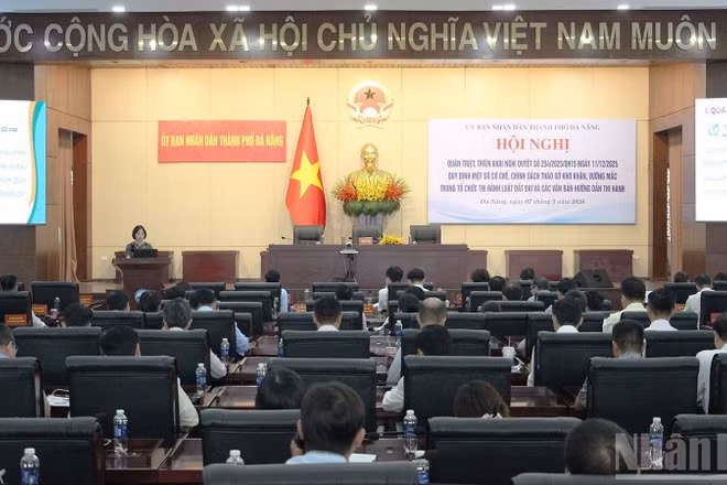Hội nghị quán triệt và triển khai Nghị quyết số 254/2025/QH15 của Quốc hội.